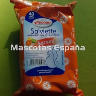 RECORD Toallitas Antibacterianas Cítrico - Imagen 1